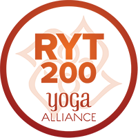 Registered Yoga Teacher RYT 200 Logo - Yoga Alliance
